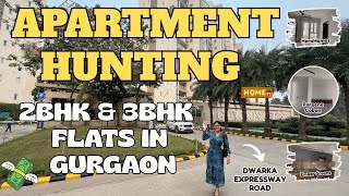 Flat Hunting in Gurgaon 🏡 | 2BHK / 3BHK rent 💸 | How to find flats in gurgaon | 