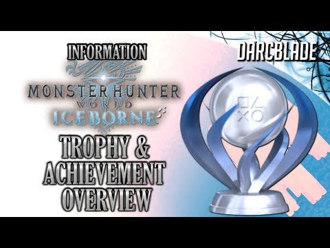ICEBORNE TROPHY & ACHIEVEMENT OVERVIEW : MHW ICEBORNE NEWS