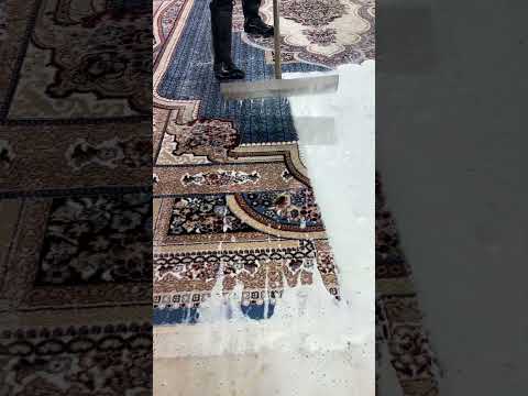 foam asmr scraping #asmr #carpetcleaning #satisfying