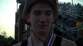 GB East's Mike Fisher talks about WIAA D1 High Jump Title