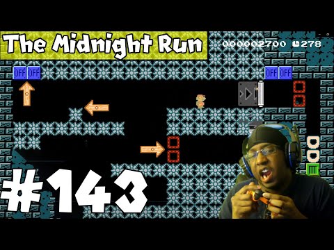 Mario Maker: The Midnight Run #143 - THINK FAST