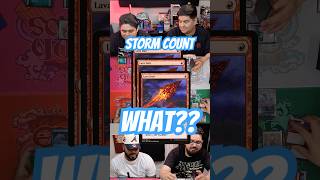Can YOU explain Storm count better than we did? 😂 #mtg #shorts