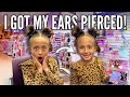 She Got Her Ears Pierced Stella S First Earrings Ever Nervous Life As We Gomez