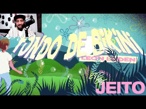 Leon Leiden - Fondo De Bikini (Lyric Video) (REACCIÓN Esto es Jeito)