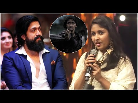 KGF fame Archana Jois amazing words about Rocking star Yash at the South Movie Awards