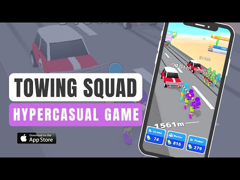 Towing Squad    iOS Gameplay Walkthrough | Mobile Game - YouTube