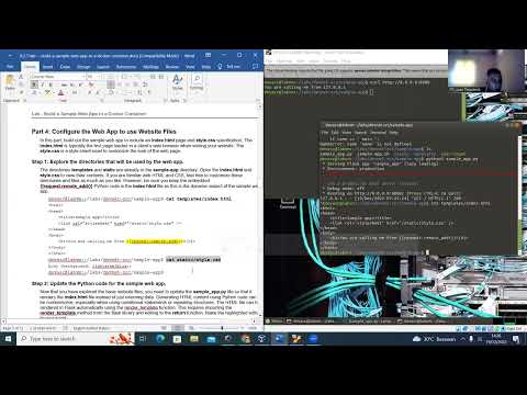 6.2.7 Lab - Build a Sample Web App in a Docker Container