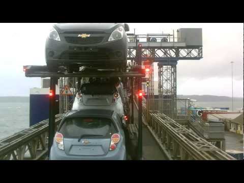 Tangs hauling ,A75 ,England,Scotland,Northern Ireland ,Ro ro ferry ,Carinryan -Larne,P&O