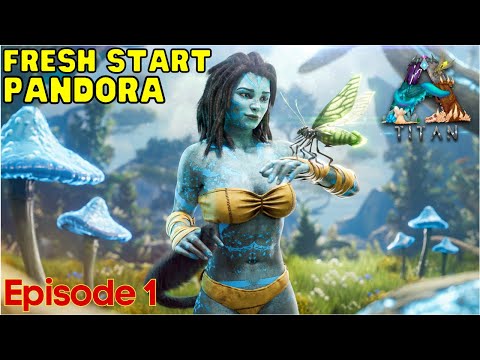 Ark But There's BLUE PEOPLE Everywhere! | Fresh Start Pandora