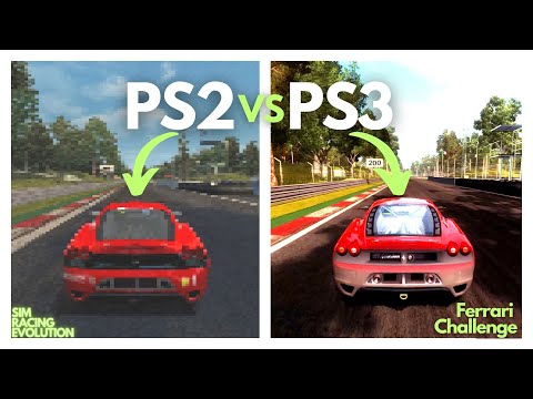 PS2 vs PS3 | Ferrari Challenge