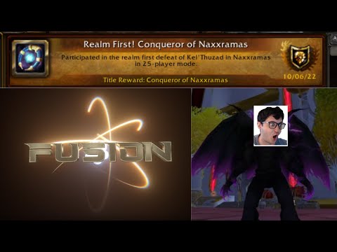 Realm First Naxx 25m | Fusion - Benediction | DEMO Pov