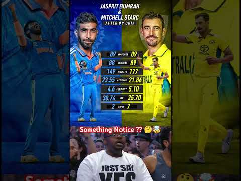 Jasprit bumrah VS Mitchell Starc🔥|| #bumrah #mitchellstarc #shorts #cricket #viral #icc