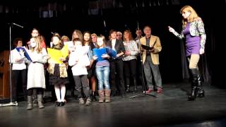 La Chorale de Dora Bailey pour la Fête de Noël à Lamorlaye 15/12/2012
