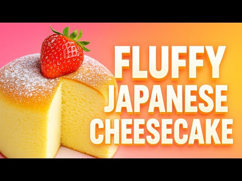 How To Make Easy Jiggly Fluffy Japanese Cheesecake Recipe