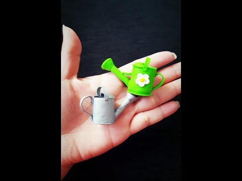 Polymer clay regadera, watering can