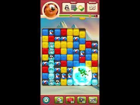 Toon Blast Level 2374 - NO BOOSTERS 🐻🐺🐱 | SKILLGAMING ✔️