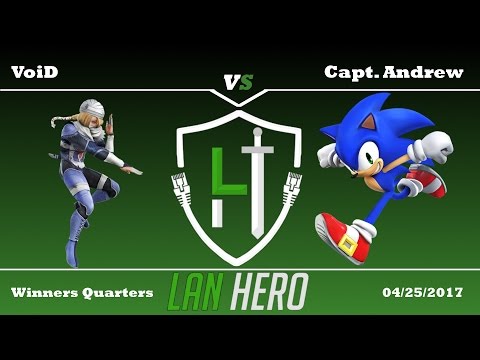 LAN Hero Tuesday #25 CLG | VoiD (Sheik, Fox) Vs LH | Capt. Andrew (Sonic) - Winners Quarters