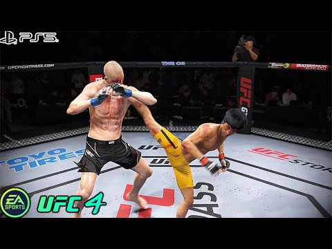 UFC 4 | Bruce Lee VS Stefan Struve |  PS5