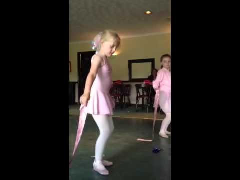 Elle-Louise's first ballet performance