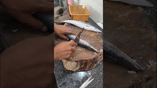 Barracuda - Delicate Fish - Butchery - Steaks #butcher #seafood #fishcutting #seapointfresh