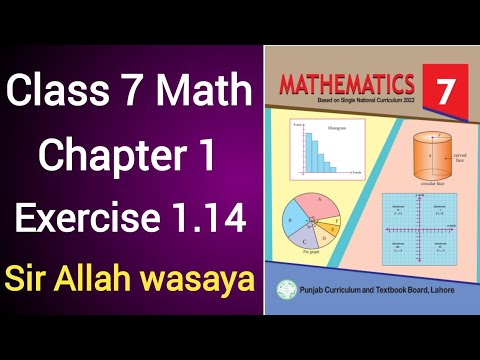 Class 7 Math New Book Chapter 1 Exercise 1.14 | Class 7 Math New Book Unit 1 Exercise 1.14