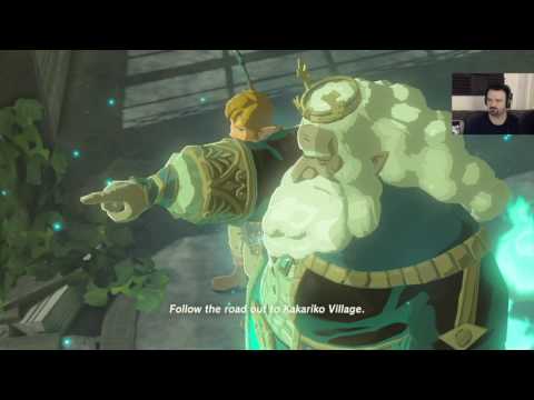 The Legend of Zelda: Breath of the Wild playthrough pt9 - Old Man Lays Down the Backstory!/New Duds