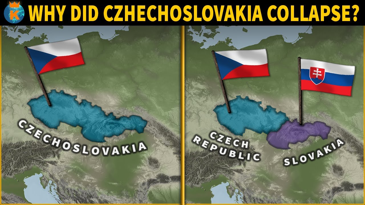 Why did Czechoslovakia break up?