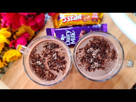 5 Star Chocolate and Dairy Milk Hot Chocolate Milk #shorts @Recipesbyrubi