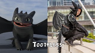 Ejderhanı Nasıl Eğitirsin gerçek hayattaki tüm karakterler 2022