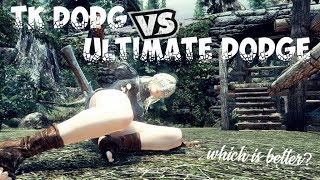 Skyrim Showcase : which Dodge mod is better?