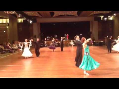 Lucille Waltz Darryl Davenport and Joan Zhong Pro Am New Vogue Crown International DanceSport Champ