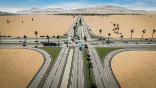 😎 Building the most Efficient High Capacity Intersection in Cities Skylines 2 |  Junction Tutorial