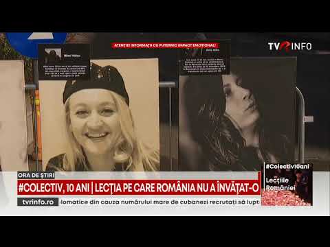 Survivors and families of the victims of the Colectiv fire relive the tragedy a decade later