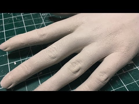 Handcasting with Alginate