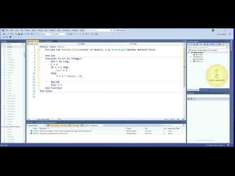 Vb Net Function Recursion Codelearning
