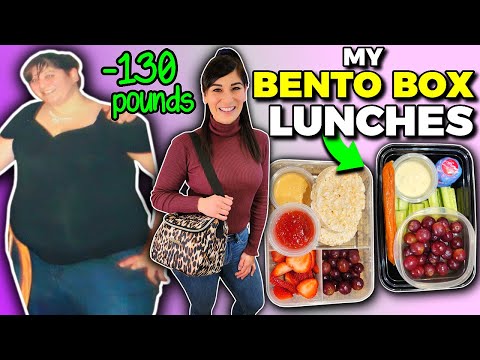 My Bento Box Work Lunches for EASY WEIGHT LOSS | PORTION CONTROL | How I Lost 130 Pounds