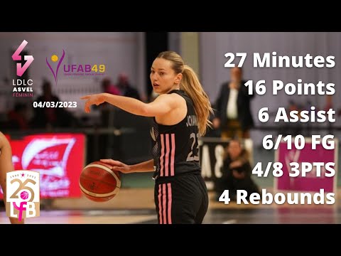 Marine Johannes 16 Points vs Angers - LFB 2022-23