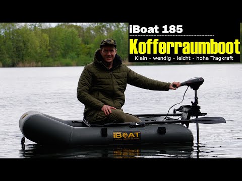 iBoat 185 Schlauchboot Angelboot Miniboot Karpfen Carp