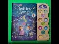 Bedtime Songs Early Bird Song Books