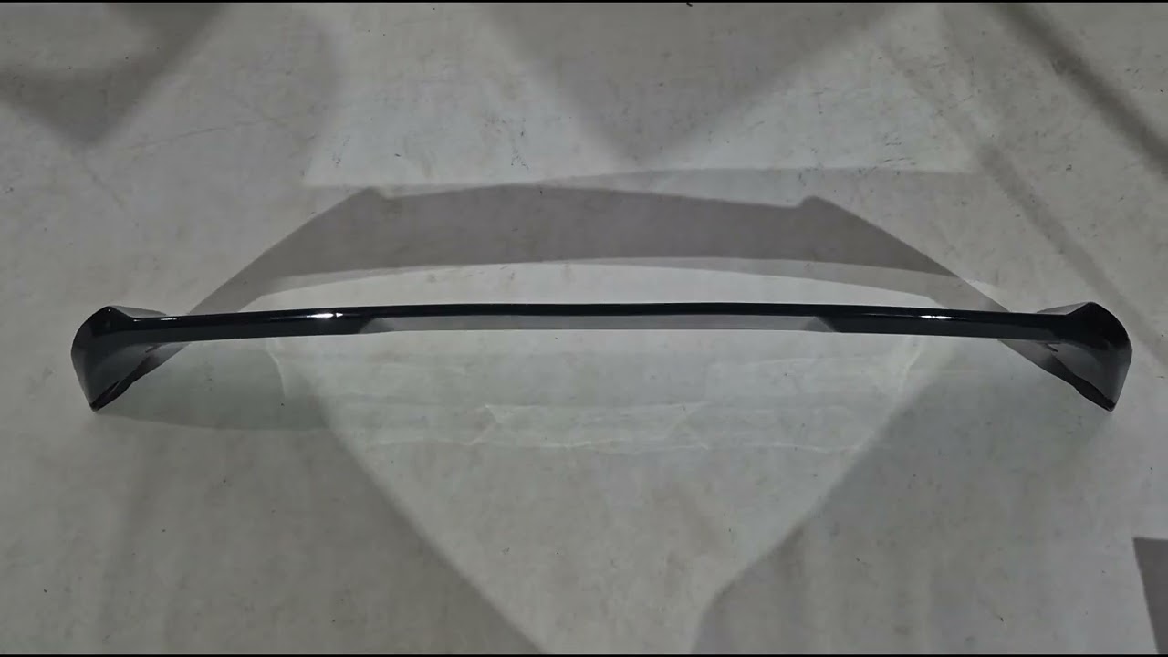 Volkswagen Golf 7/E-Golf 2012-2020 рр. Спойлер DPT V-6 (HB, чорний глянець) Video 1