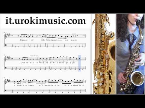 Lezioni di Sassofono Tenore Romeo Santos - Propuesta Indecente Parte#2 Melodia Tutorial Spartito