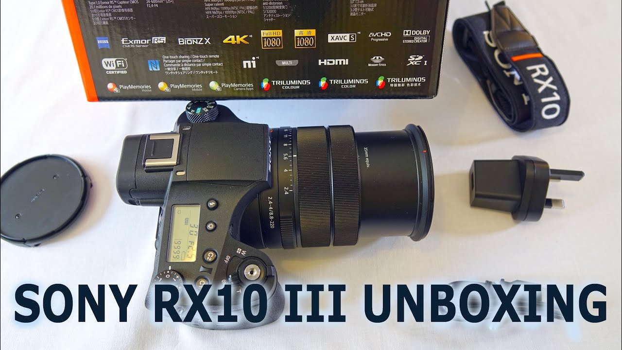 Sony Rx10 III – Unboxing and First Look 4K