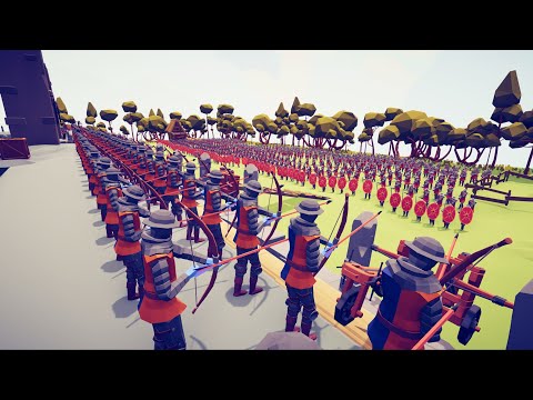 CAN 150x MEDIEVAL SOLDIER CAPTURE ENEMY CASTLE? - Totally Accurate Battle Simulator