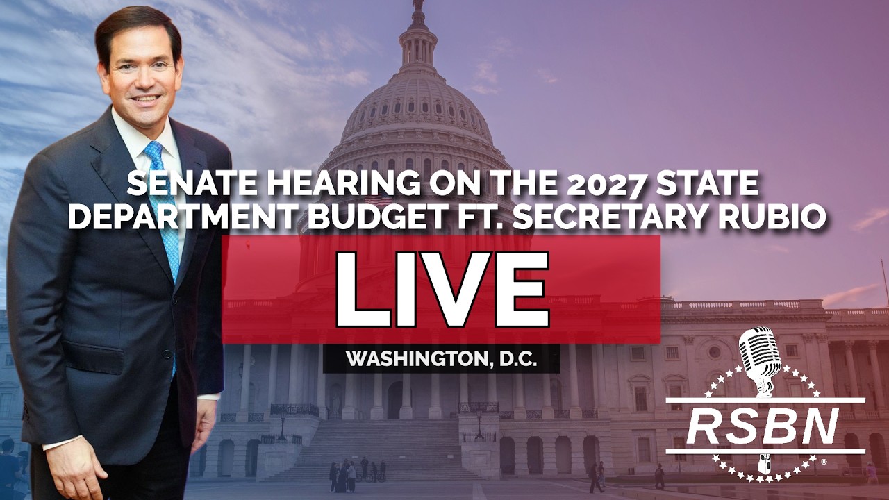 LIVE: Senate Hearing on the 2027 State Department Budget Featuring Secretary Rubio - 06/02/26