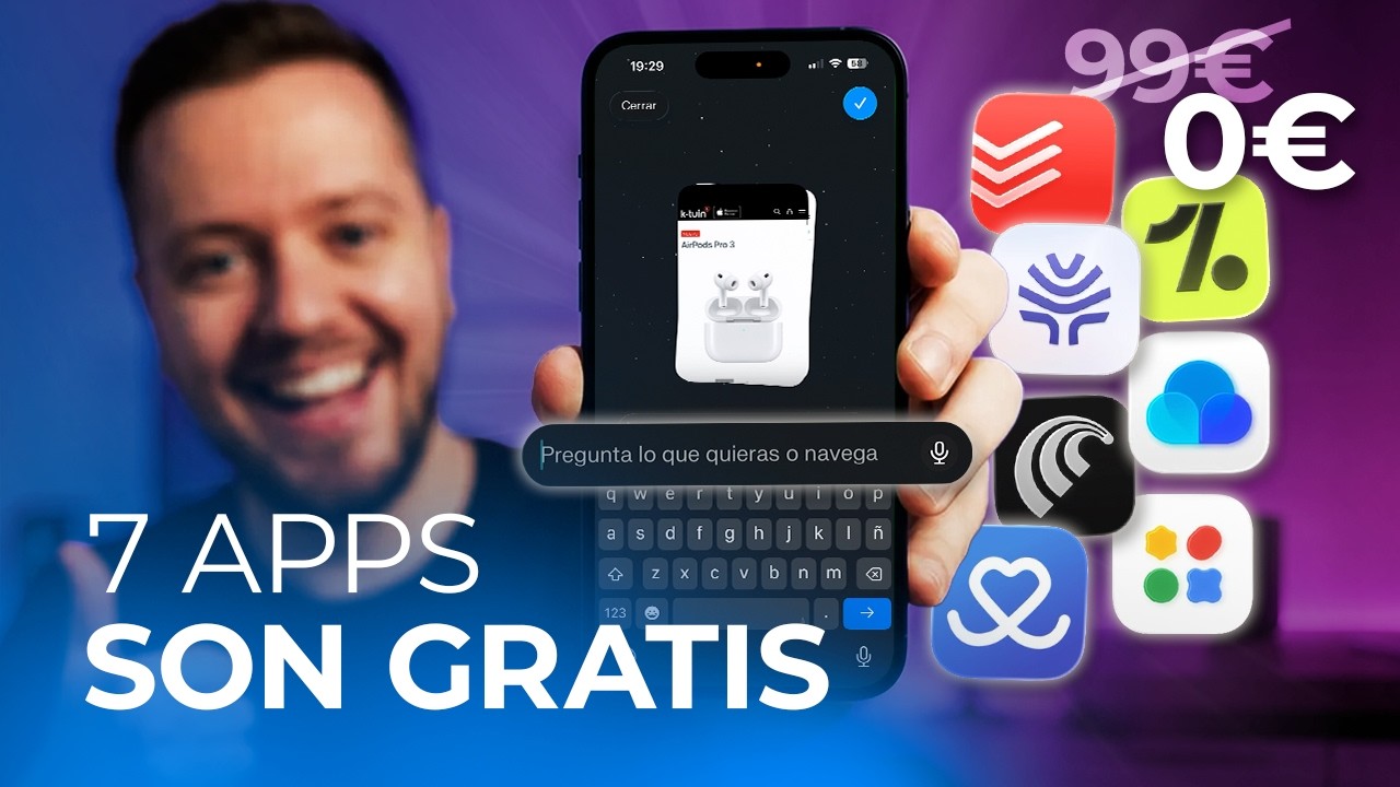 7 APPS GRATIS para iPhone que PARECEN de PAGO (¡Te SORPRENDERÁN!)