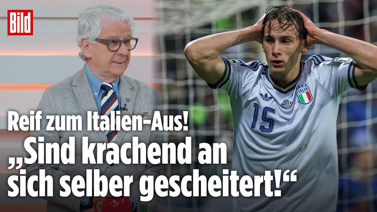 ITALIEN VERPASST WM: Reif rechnet ab – „Das ist kein Zufall!“ | Reif ist Live
