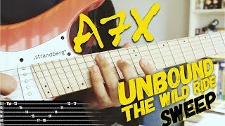 Guitar Study: A7X - Unbound The Wild ride Sweep Lesson