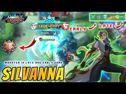 Silvanna The Unkillable Op Fighter Best Build For Early And Late Game : Silvanna Mobile Legends