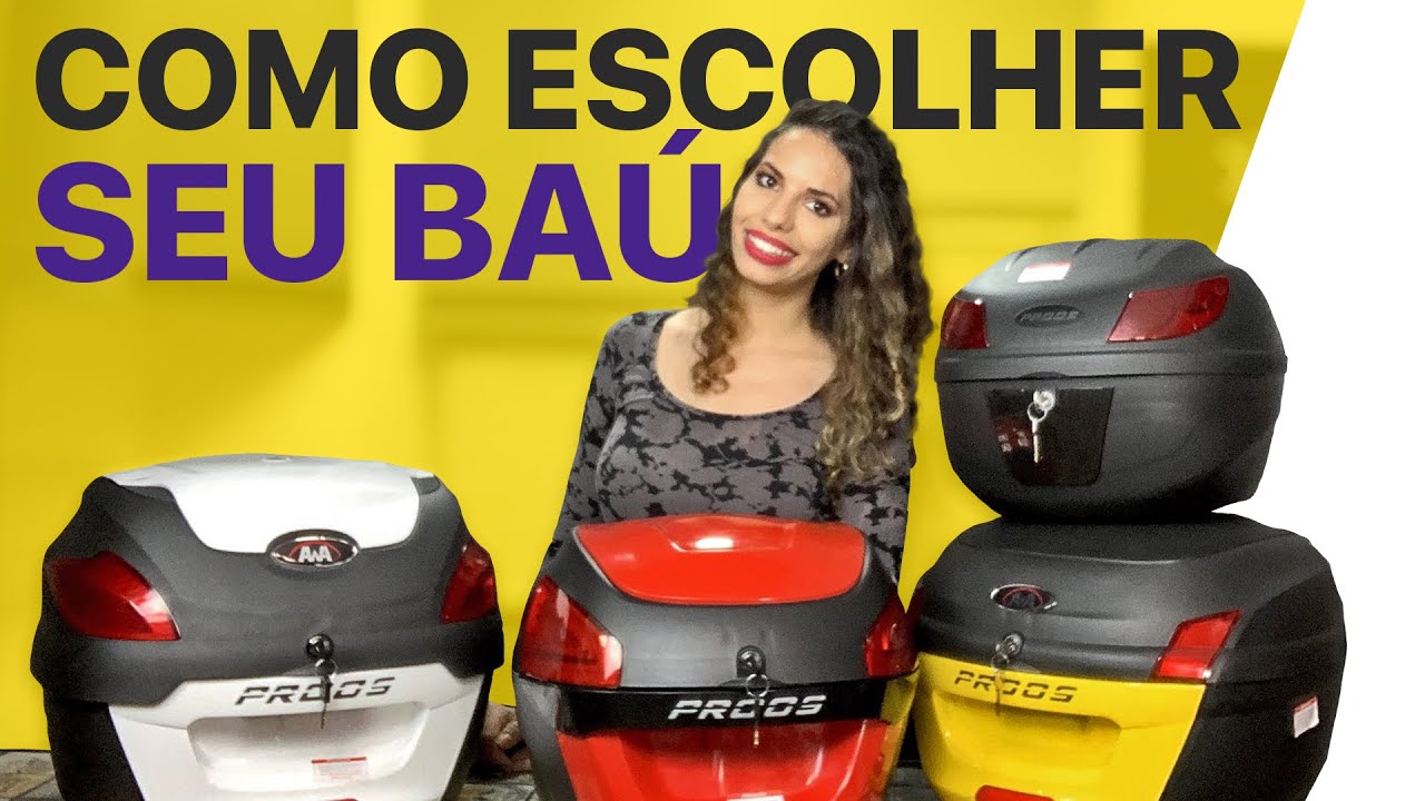 COMO ESCOLHER O MELHOR BAÚ PARA MOTO? DICAS PRÁTICAS E REVIEW DOS BAULETOS DA PROOS | MOTODICA