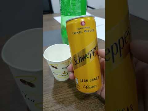 🧊Premium Mixer Tonic Water Schweppes with Zero Sugar #tonic_water #schweppes #zero_sugar 🧊